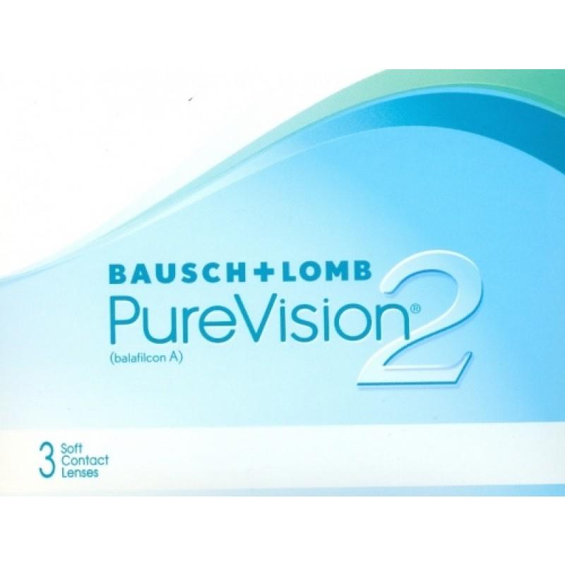 Purevision 2 3pk  -00.25 BC8.6